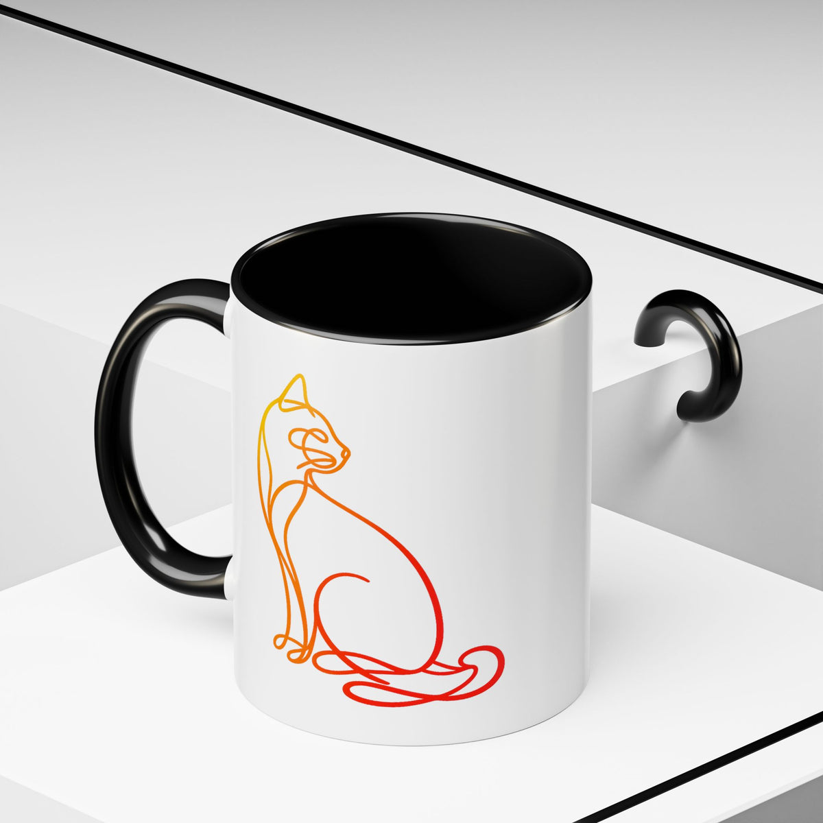 Sunrise Cat Coffee Mug  (11/15oz)