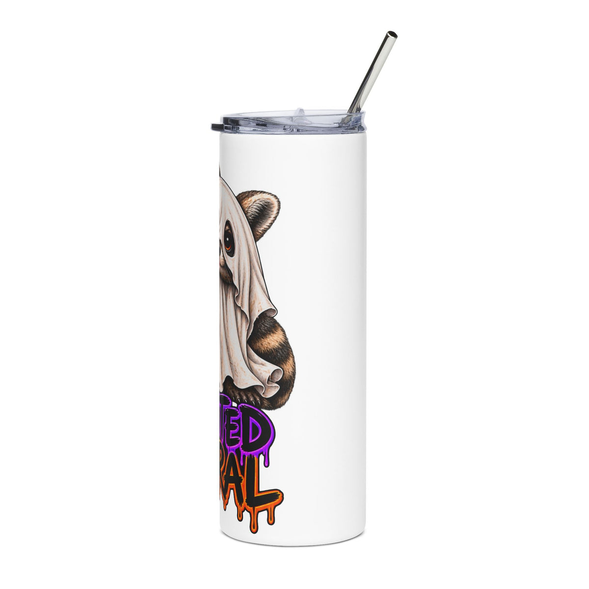 Ghosted Raccoon - 20oz Stainless Steel Tumbler