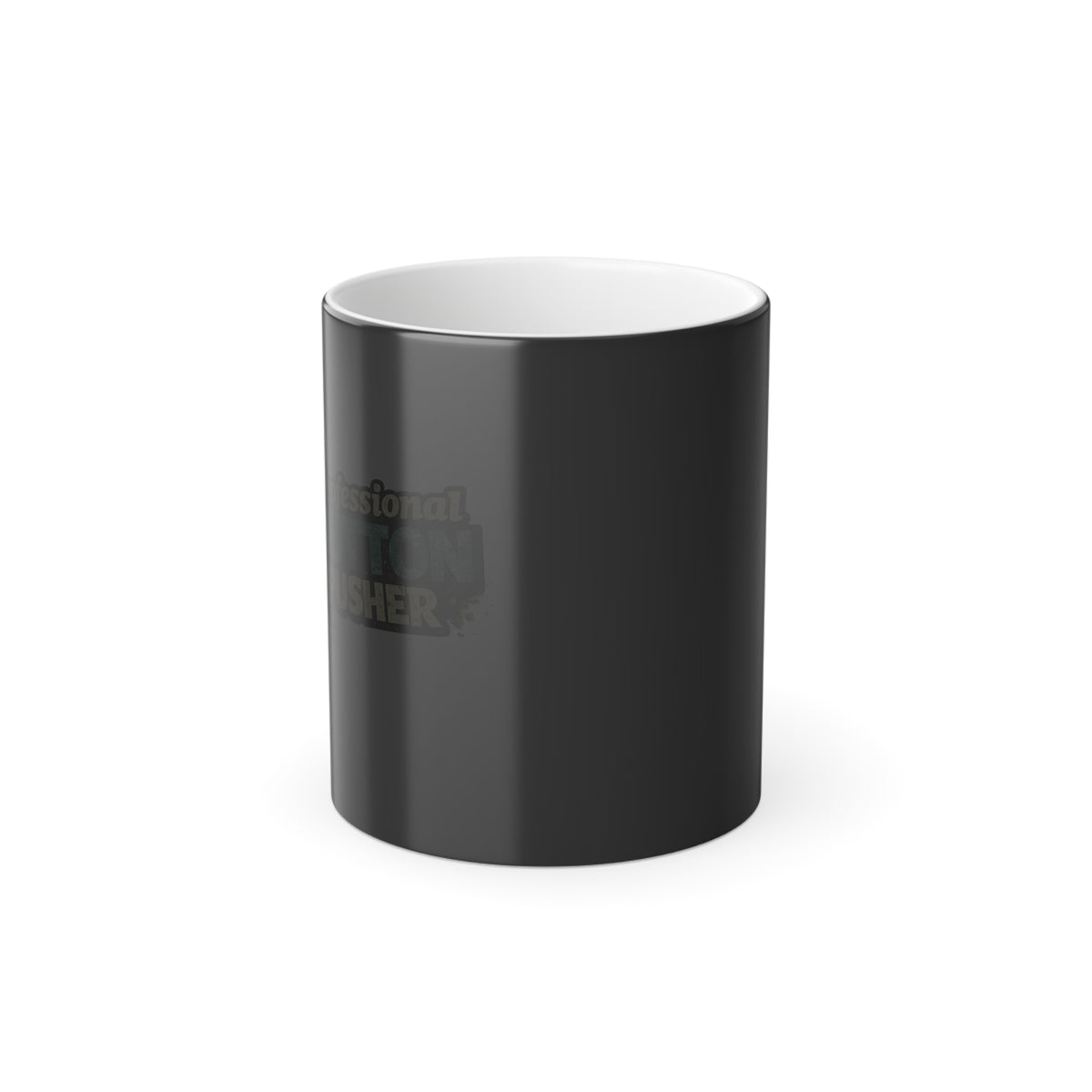 Button Pusher Raccoon Color-Changing Mug  11 oz