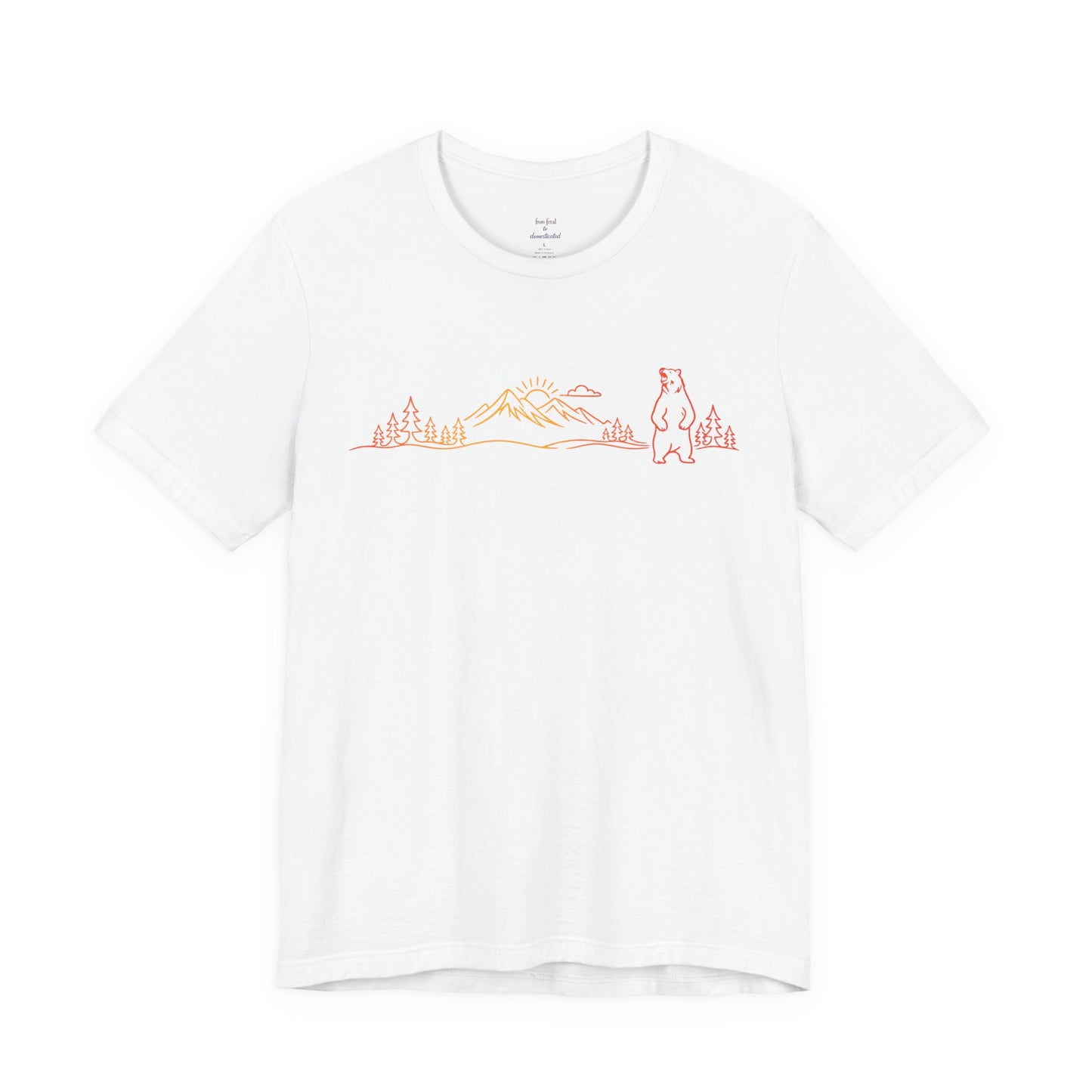 Standing Bear Mountain Scene Tee