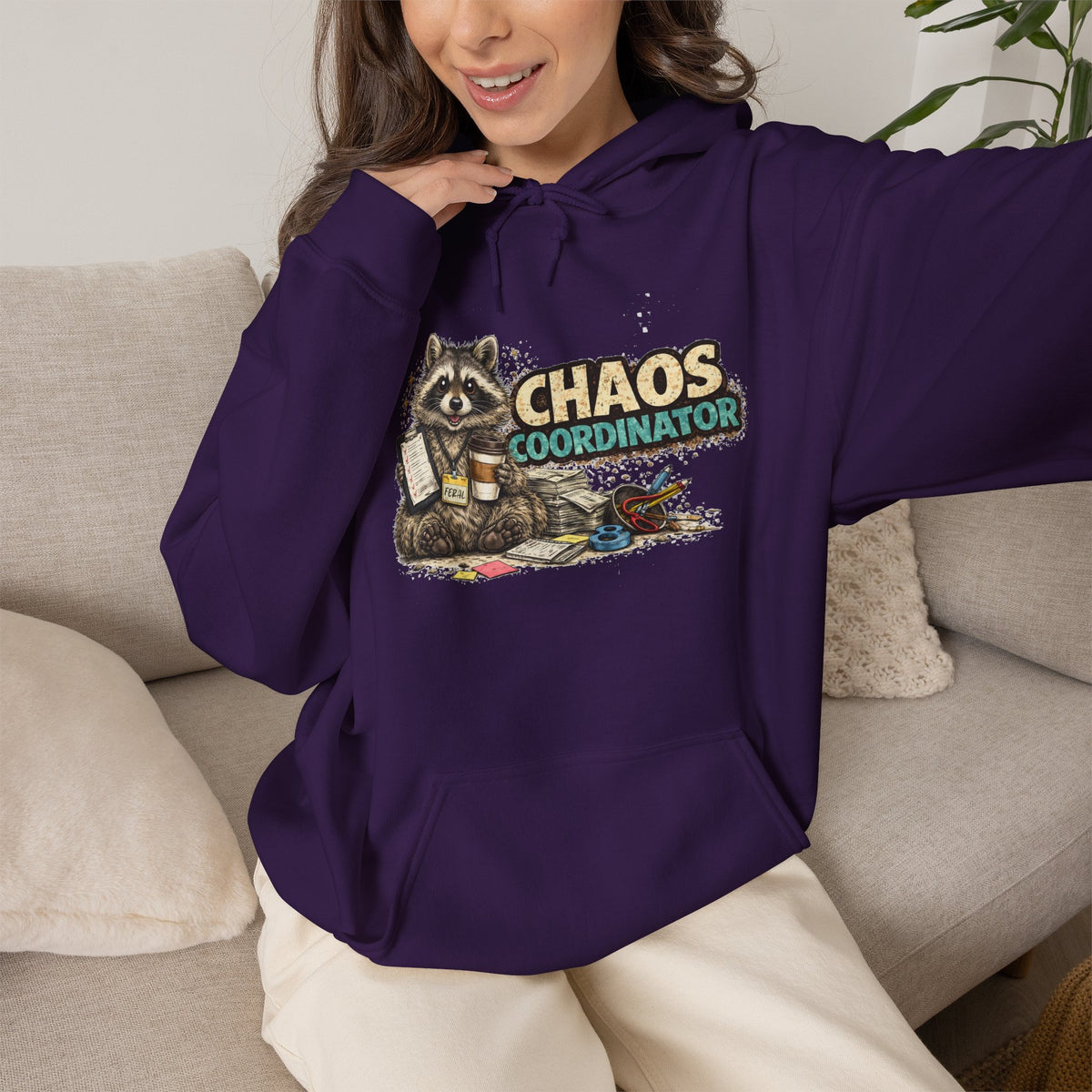 Chaos Coordinator Hooded Sweatshirt