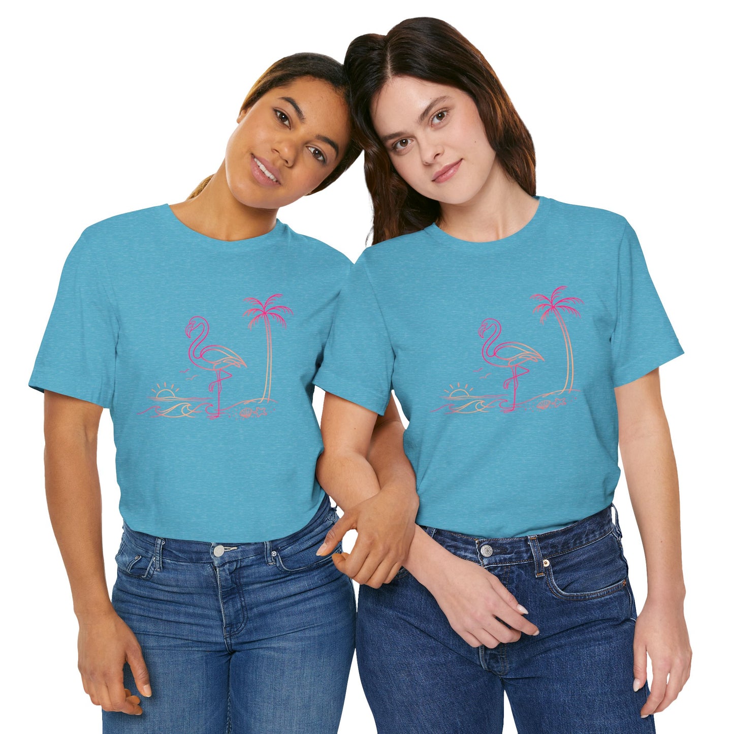 Flamingo Wild Lines T-Shirt