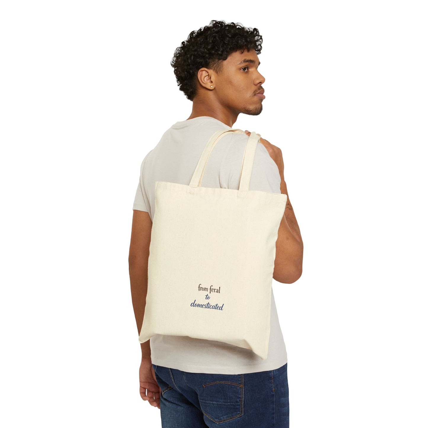 Peek & See Canvas Tote Bag
