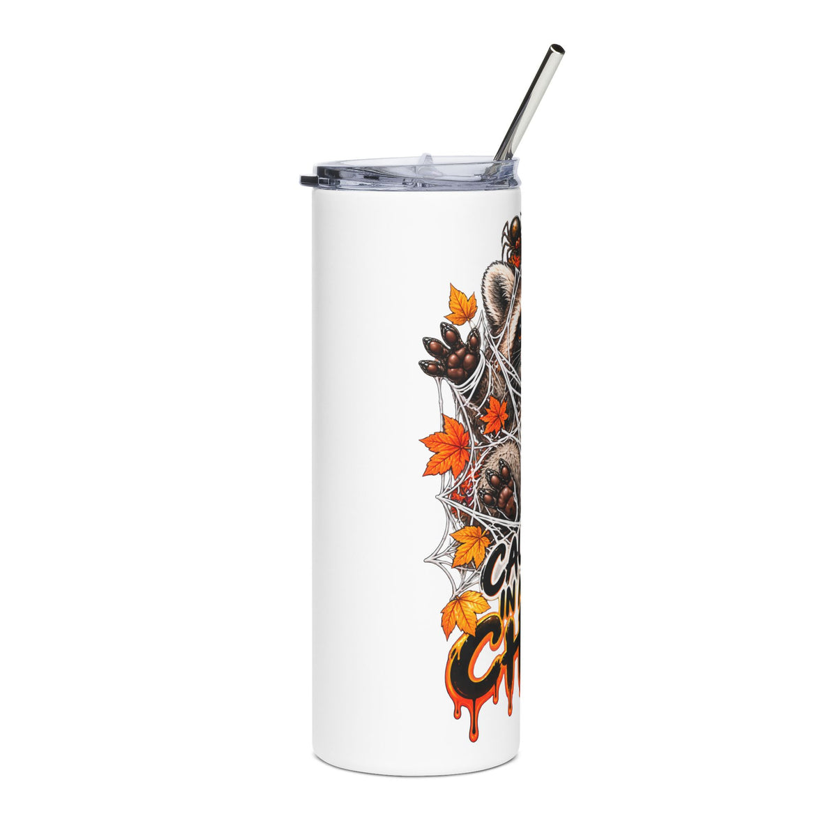 Caught Raccoon - 20oz Stainless Steel Tumbler
