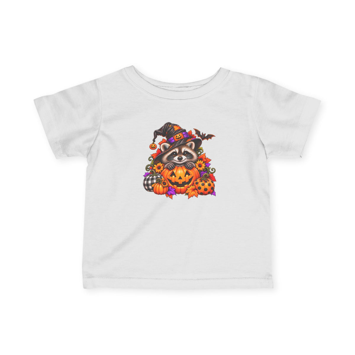 Halloween Raccoon Infant Tee
