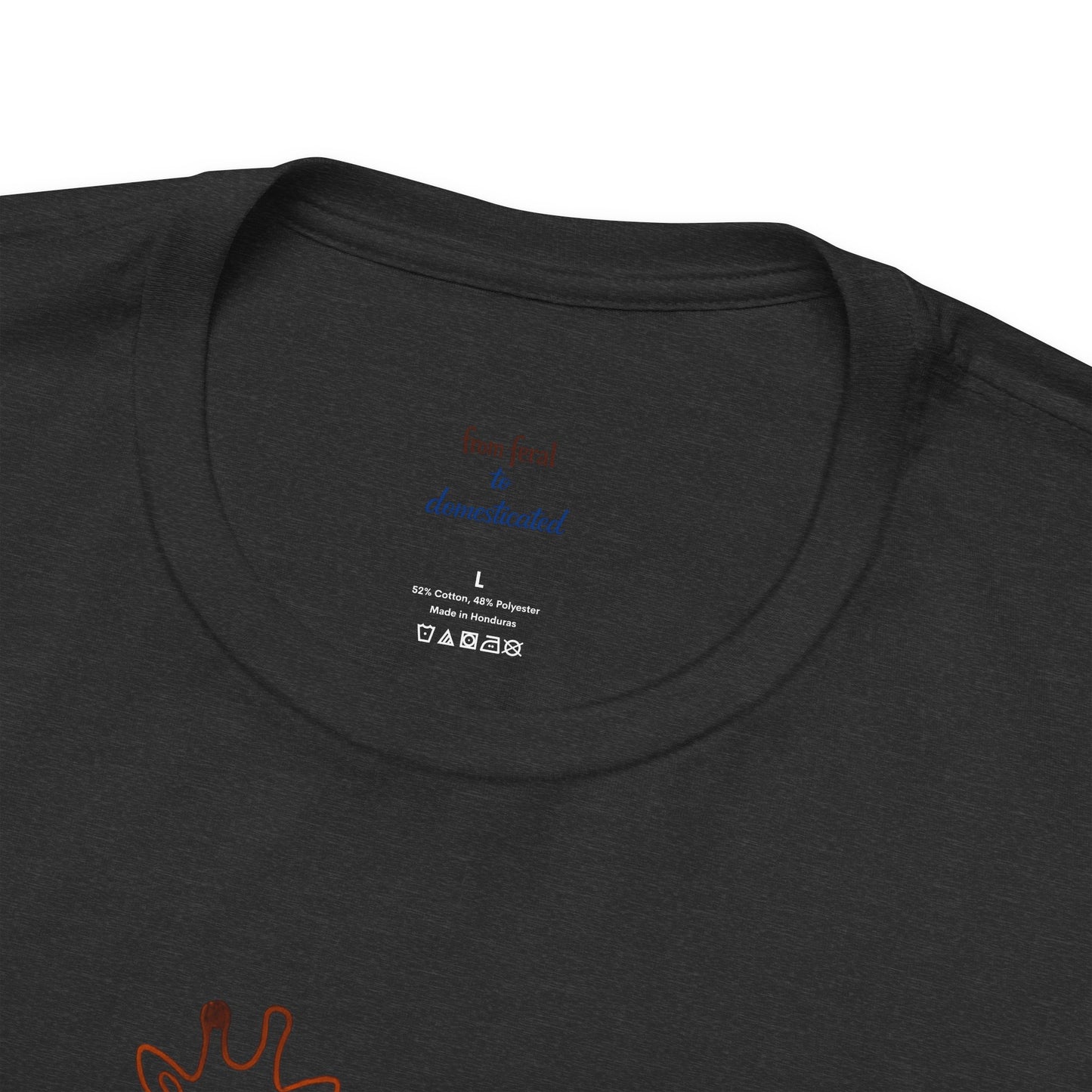 Giraffe Sunset Tee — Minimal Line Art Safari T-Shirt