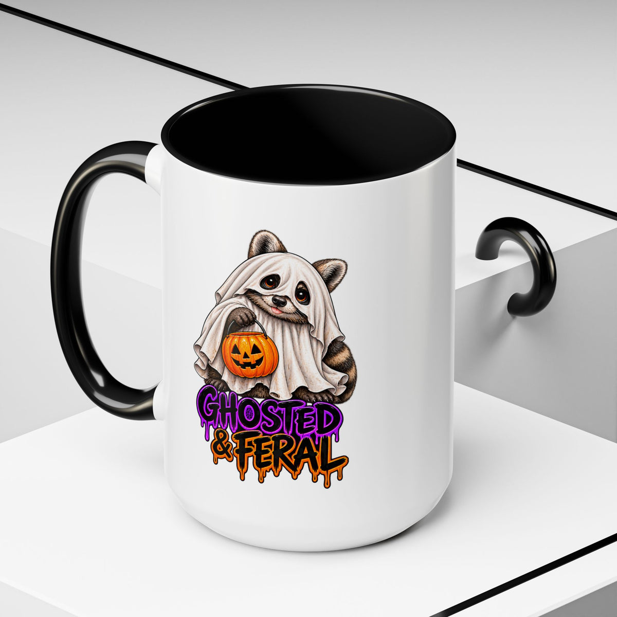 Ghosted Raccoon Coffee Mug  (11/15oz)