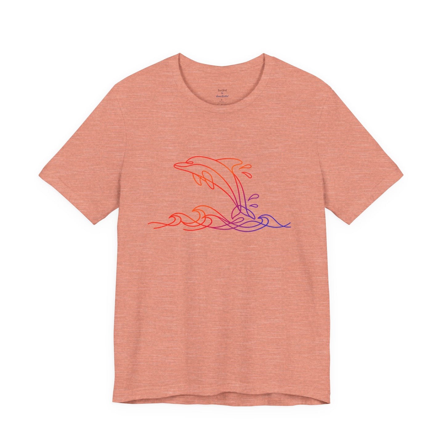 Dolphin Wild Lines T-Shirt