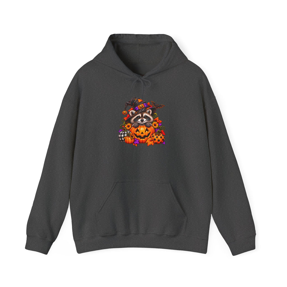 Halloween Raccoon Hooded Sweatshirt