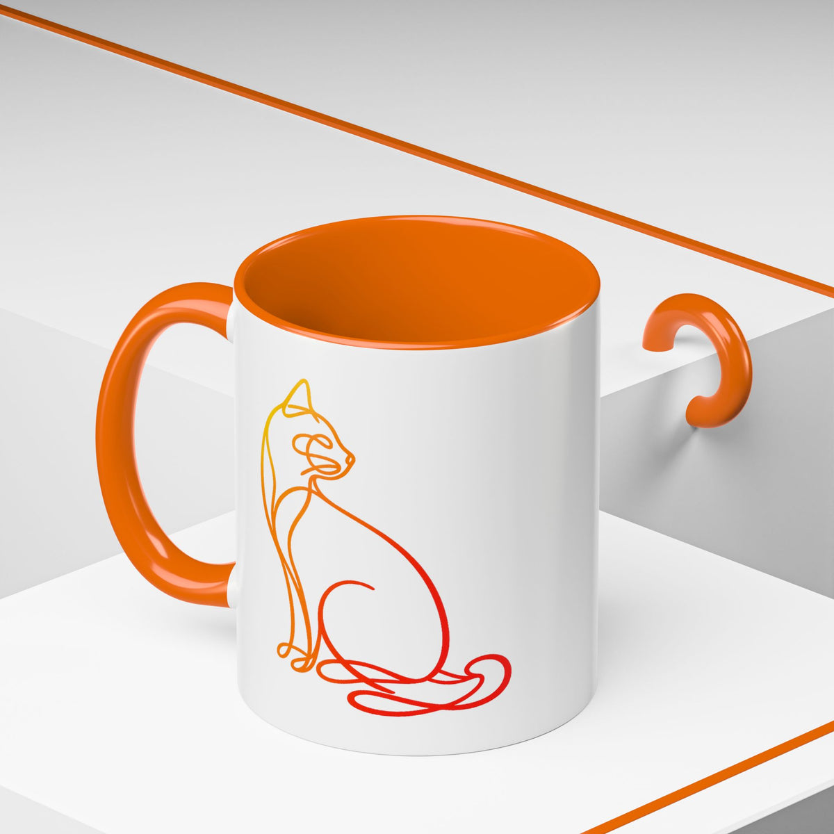 Sunrise Cat Coffee Mug  (11/15oz)