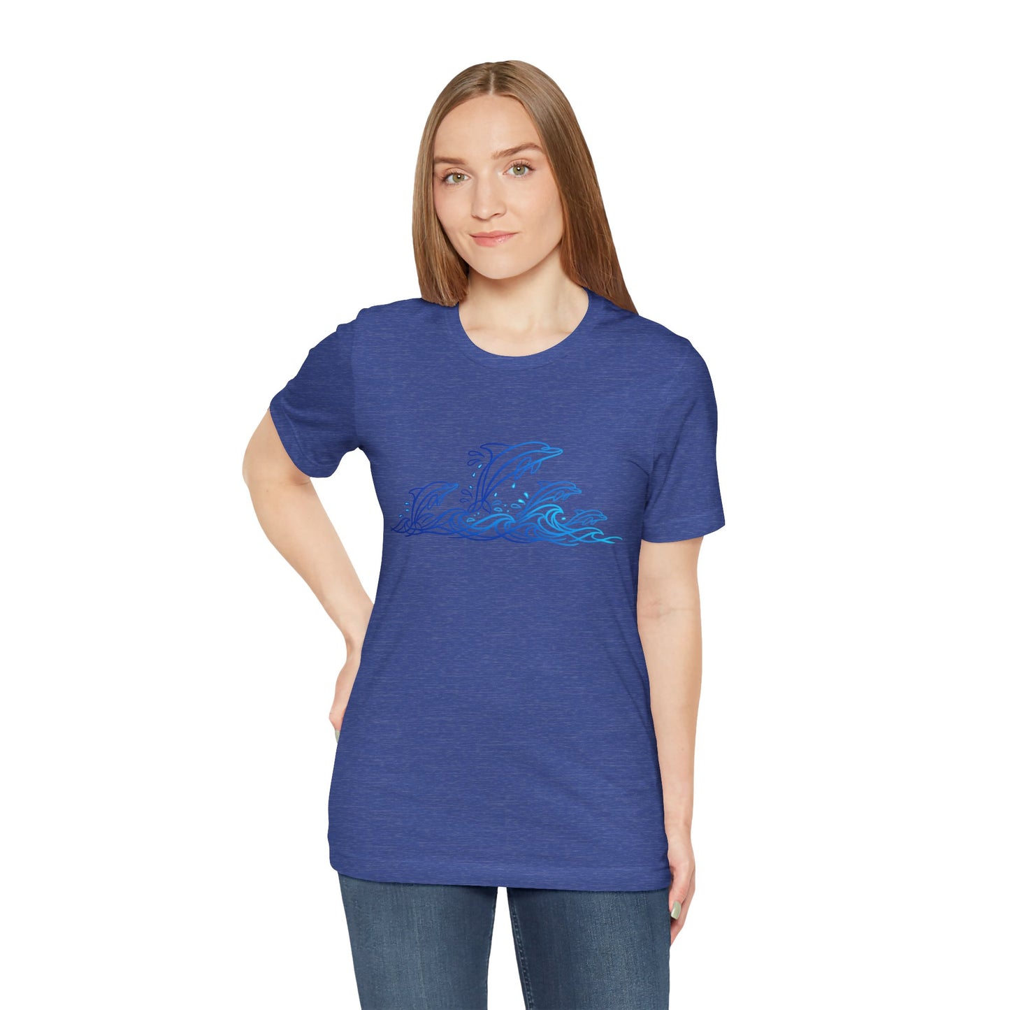 Dolphin Pod Wild Lines T-Shirt