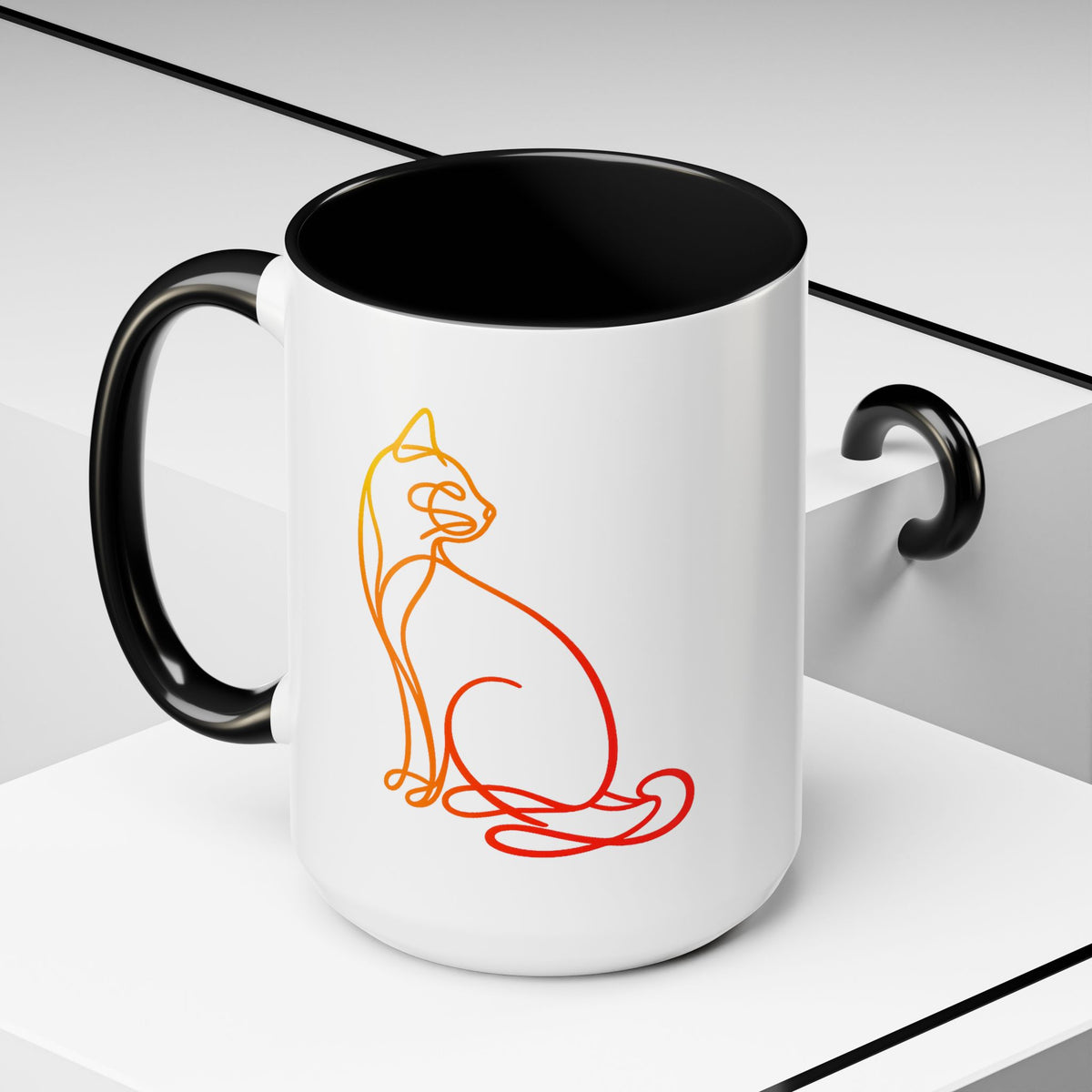 Sunrise Cat Coffee Mug  (11/15oz)