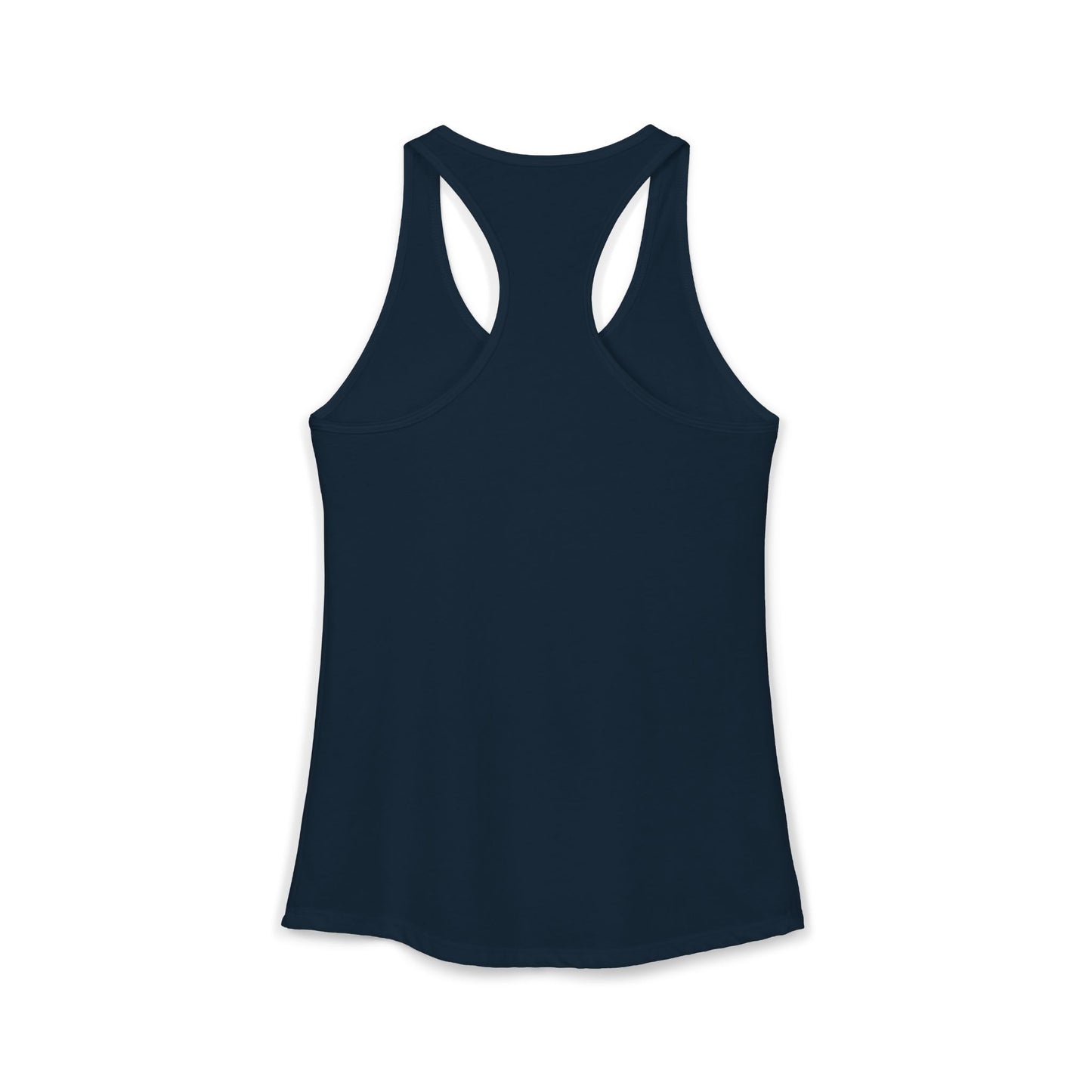 Patriotic Raccoon 4th of July Tank — Raccoon on 250 with Flag & Fireworks Racerback Tank