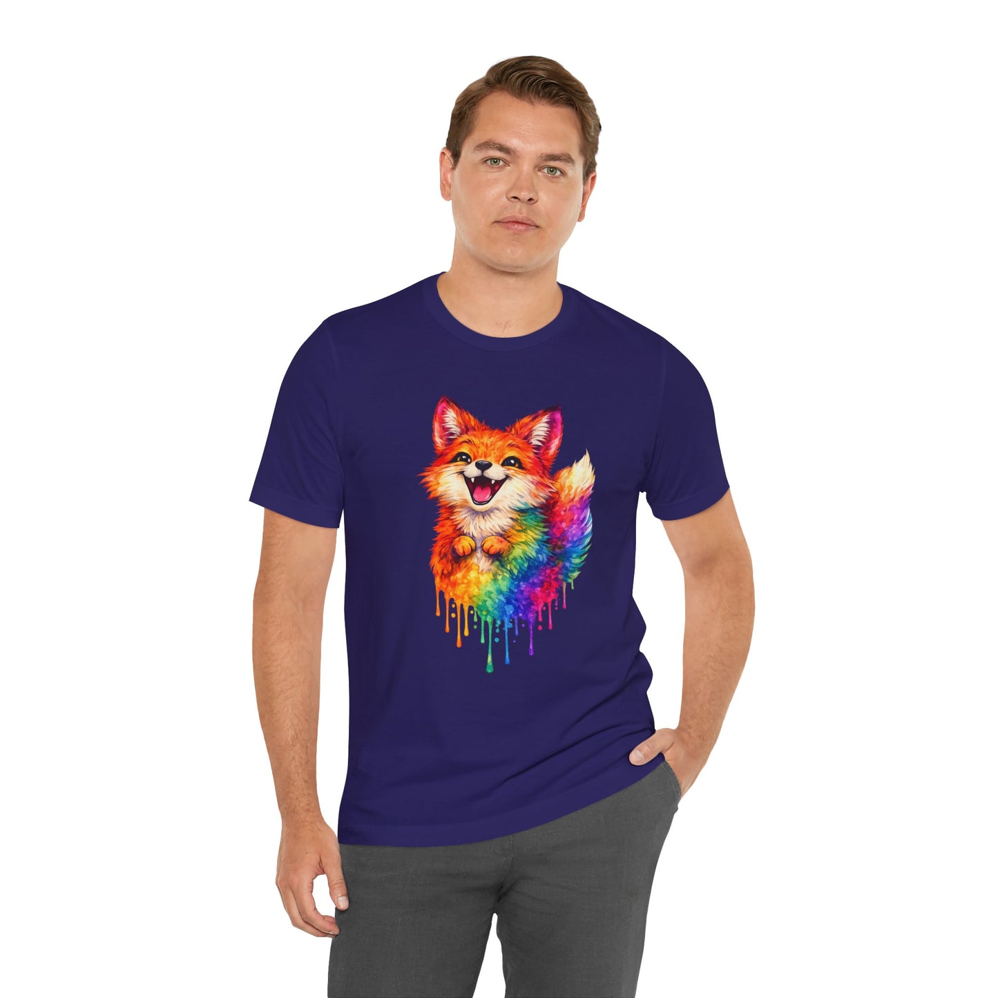 Watercolor Wildlife Fox T-Shirt