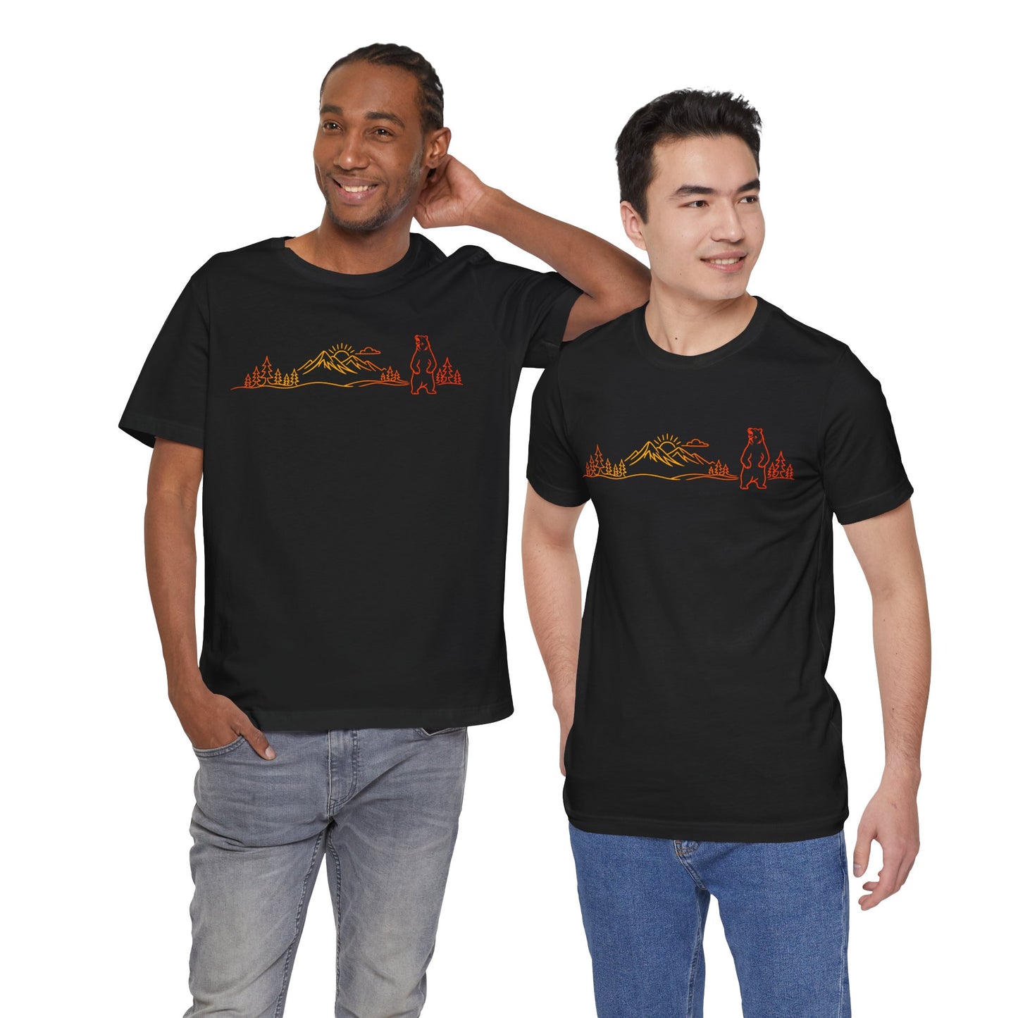 Standing Bear Mountain Scene Tee