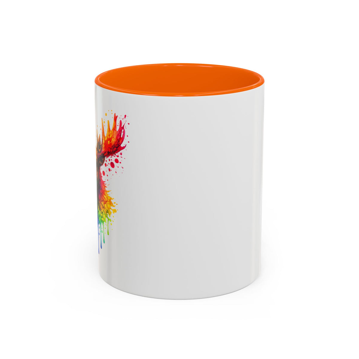 Watercolor Moose Coffee Mug  (11/15oz)