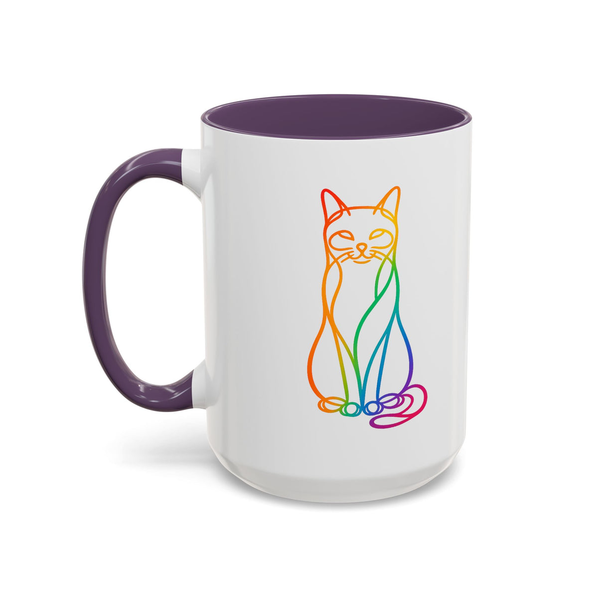 Rainbow Cat Coffee Mug  (11/15oz)