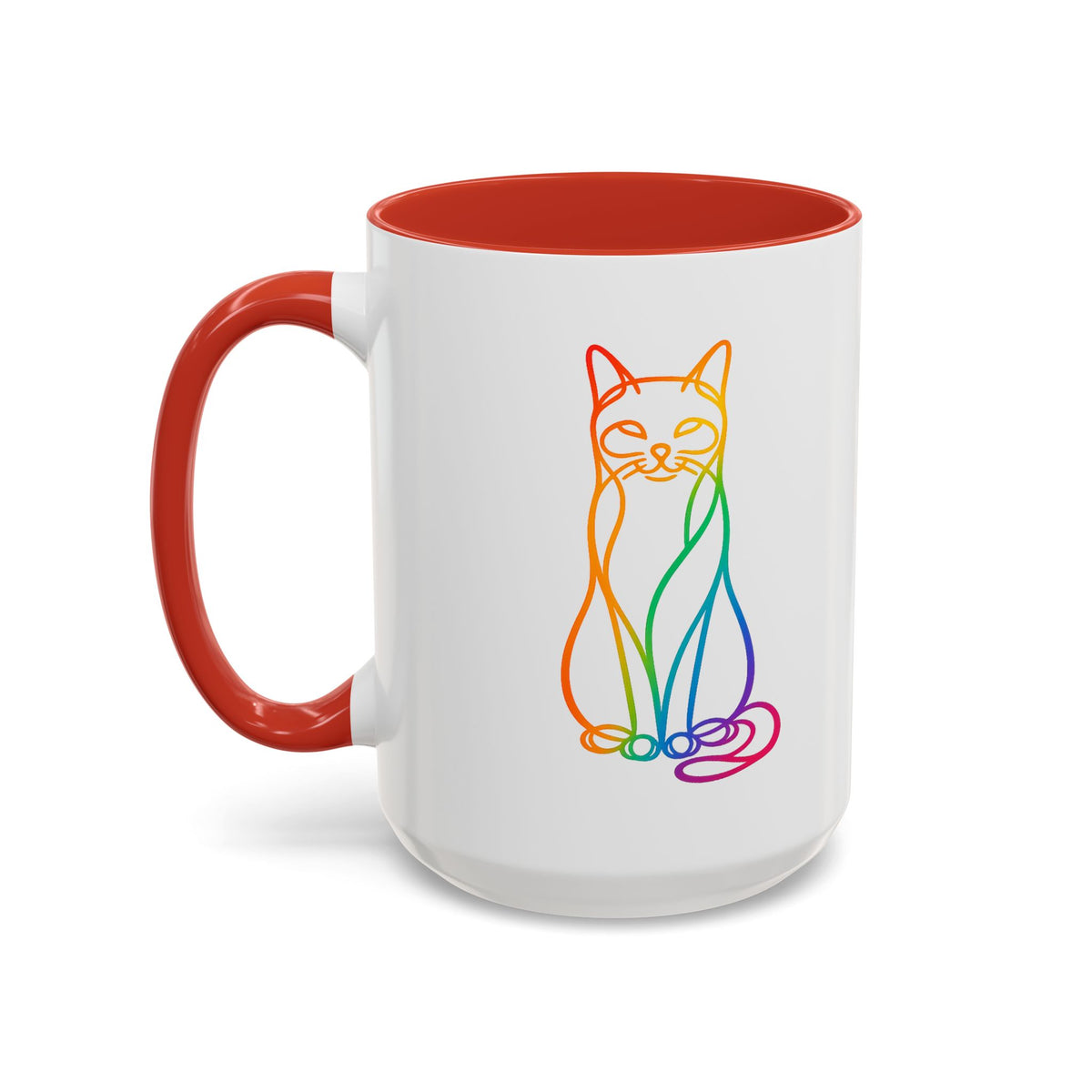 Rainbow Cat Coffee Mug  (11/15oz)