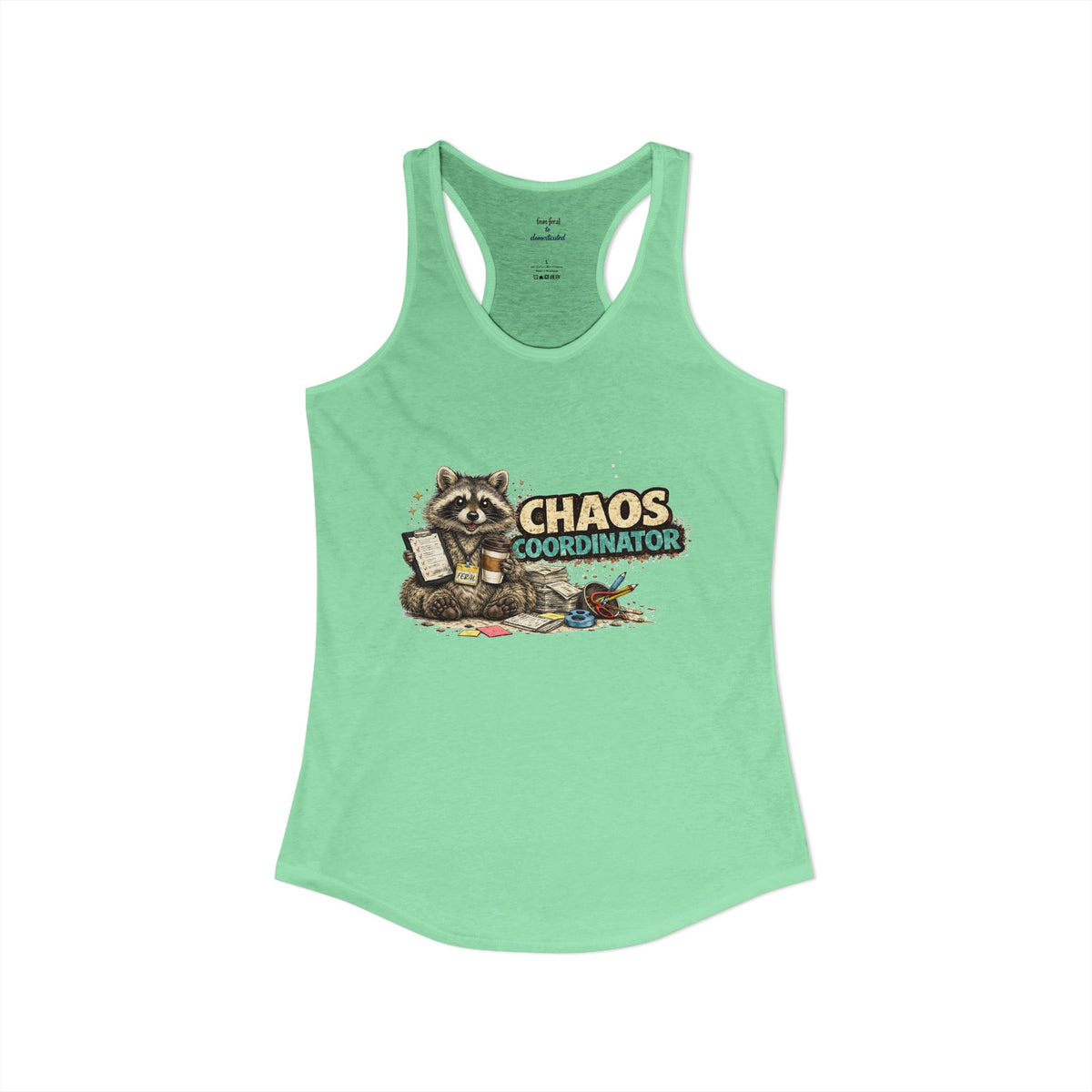 Chaos Coordinator Racerback Tank