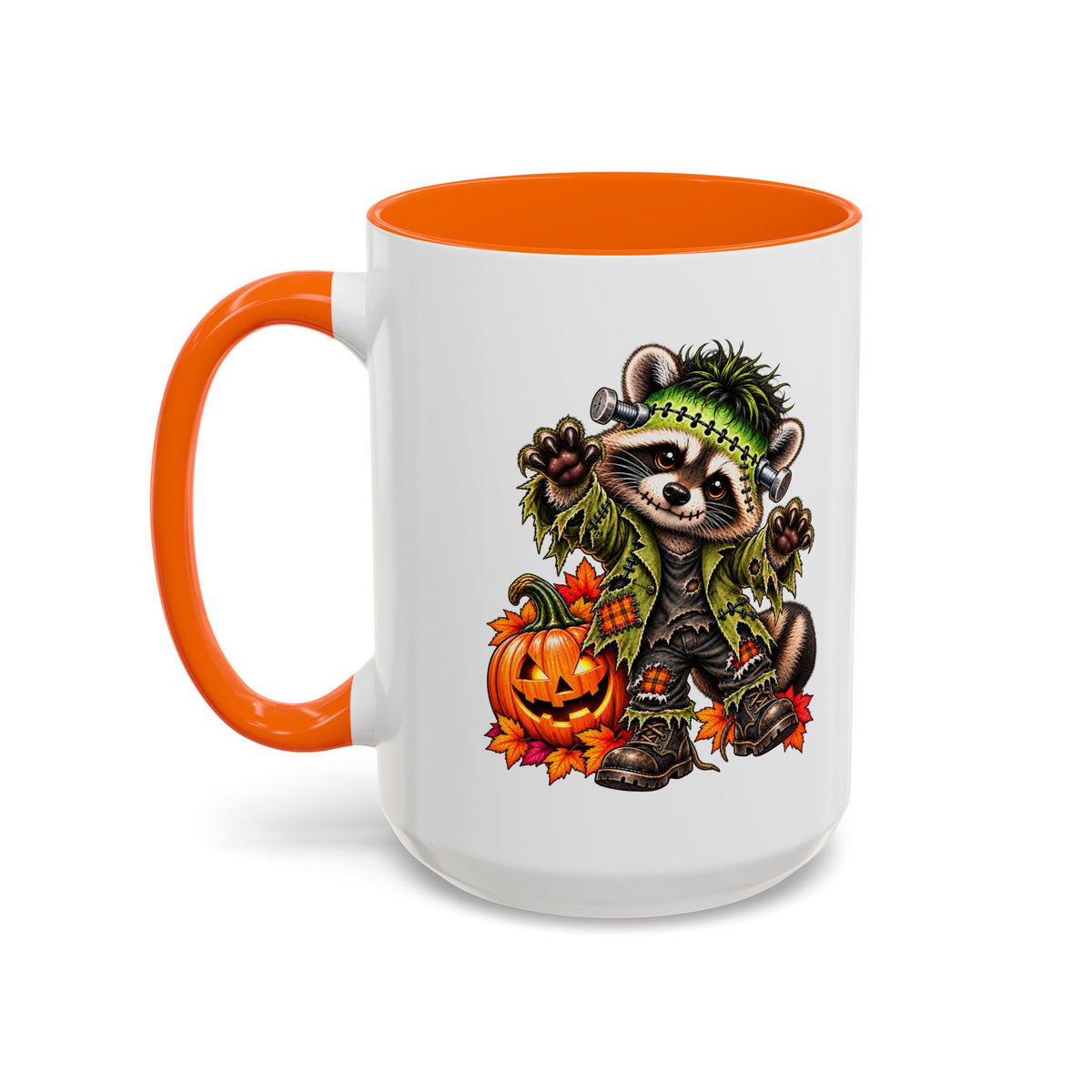 Halloween Frankenstein Raccoon Coffee Mug  (11/15oz)