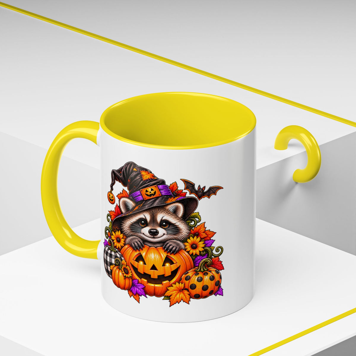Halloween Raccoon Coffee Mug  (11/15oz)