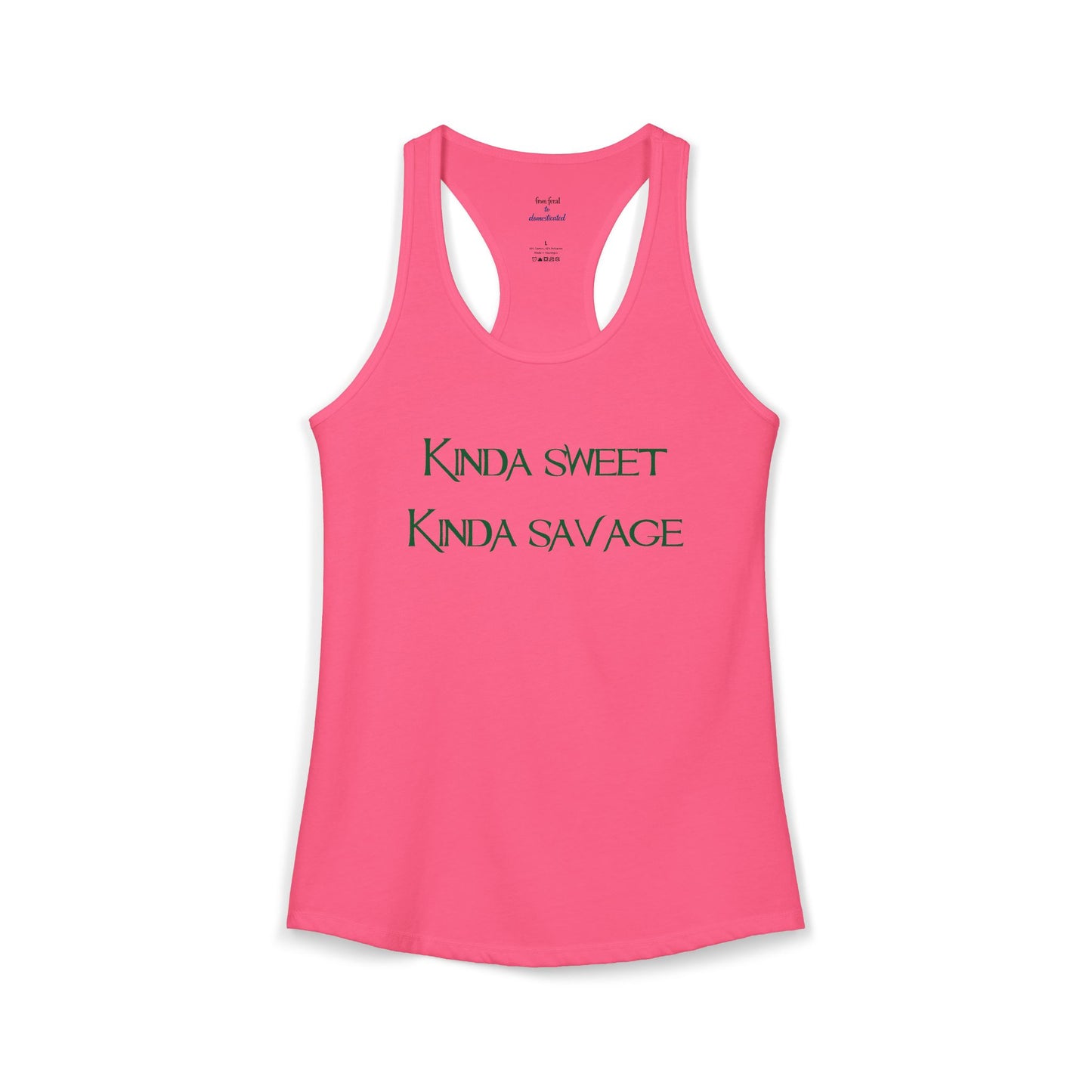 Kinda Both Racerback Tank