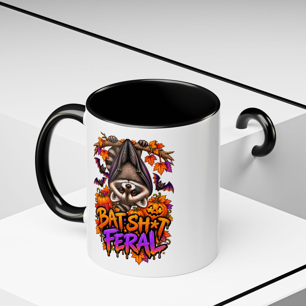 Batty Raccoon Coffee Mug  (11/15oz)