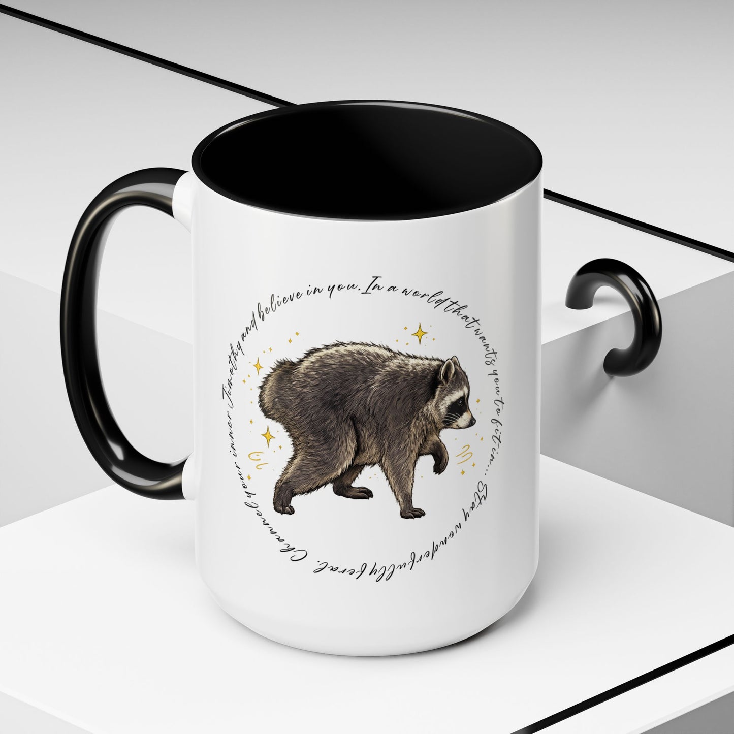 Jimothy The Raccoon Coffee Mug  (11/15oz)