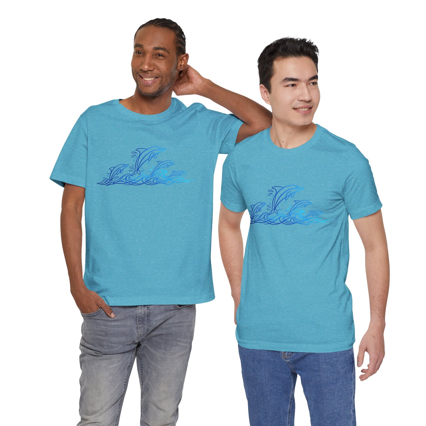 Dolphin Pod Wild Lines T-Shirt
