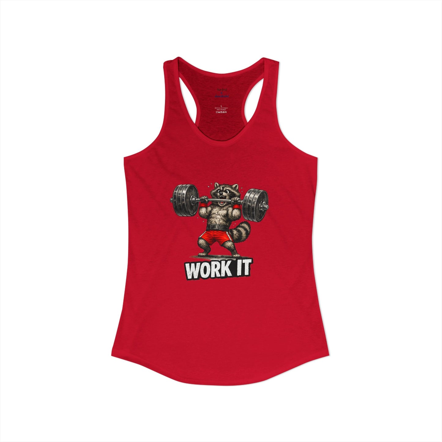 Work It Racerback Tank