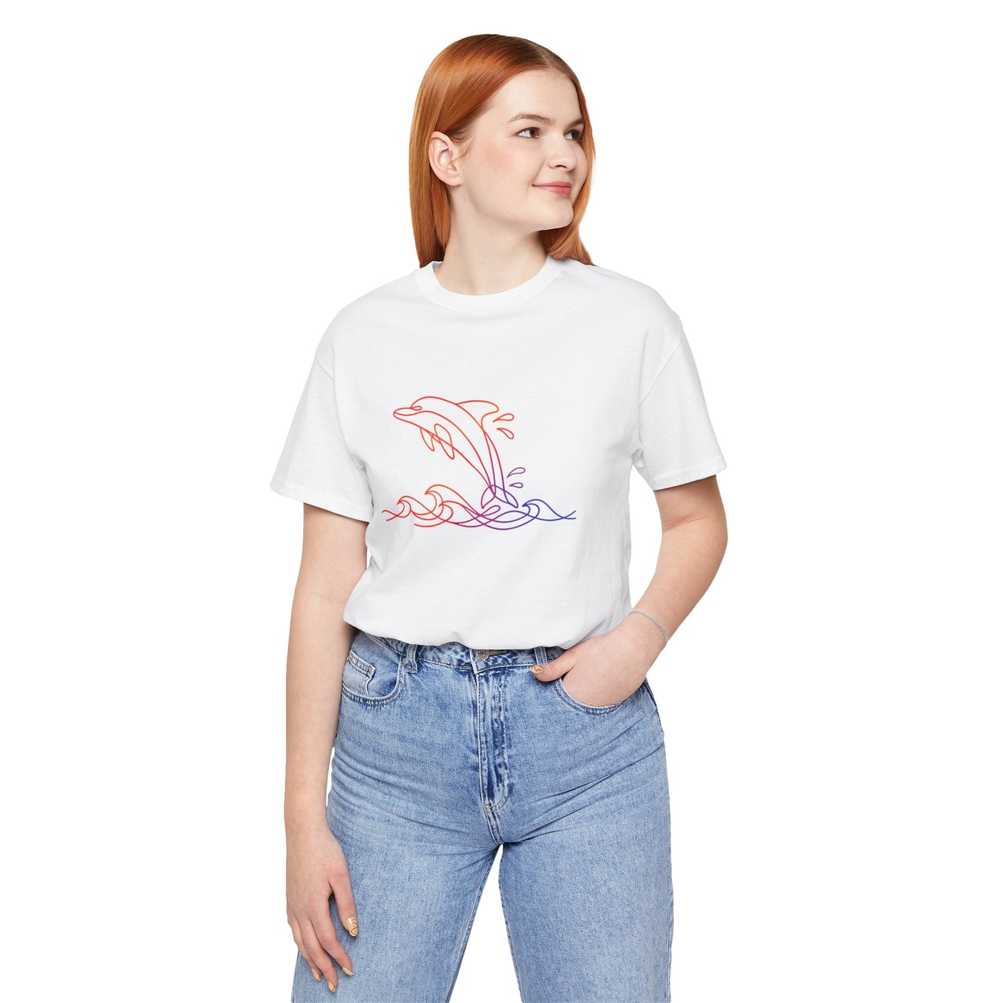Dolphin Wild Lines T-Shirt