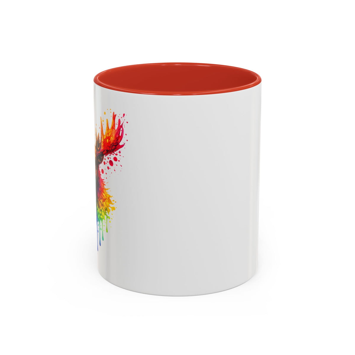 Watercolor Moose Coffee Mug  (11/15oz)