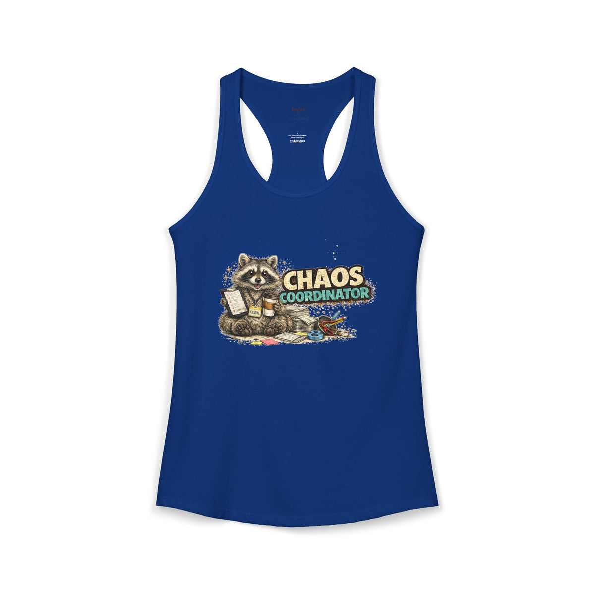 Chaos Coordinator Racerback Tank