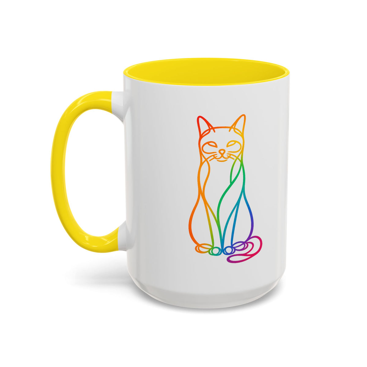 Rainbow Cat Coffee Mug  (11/15oz)