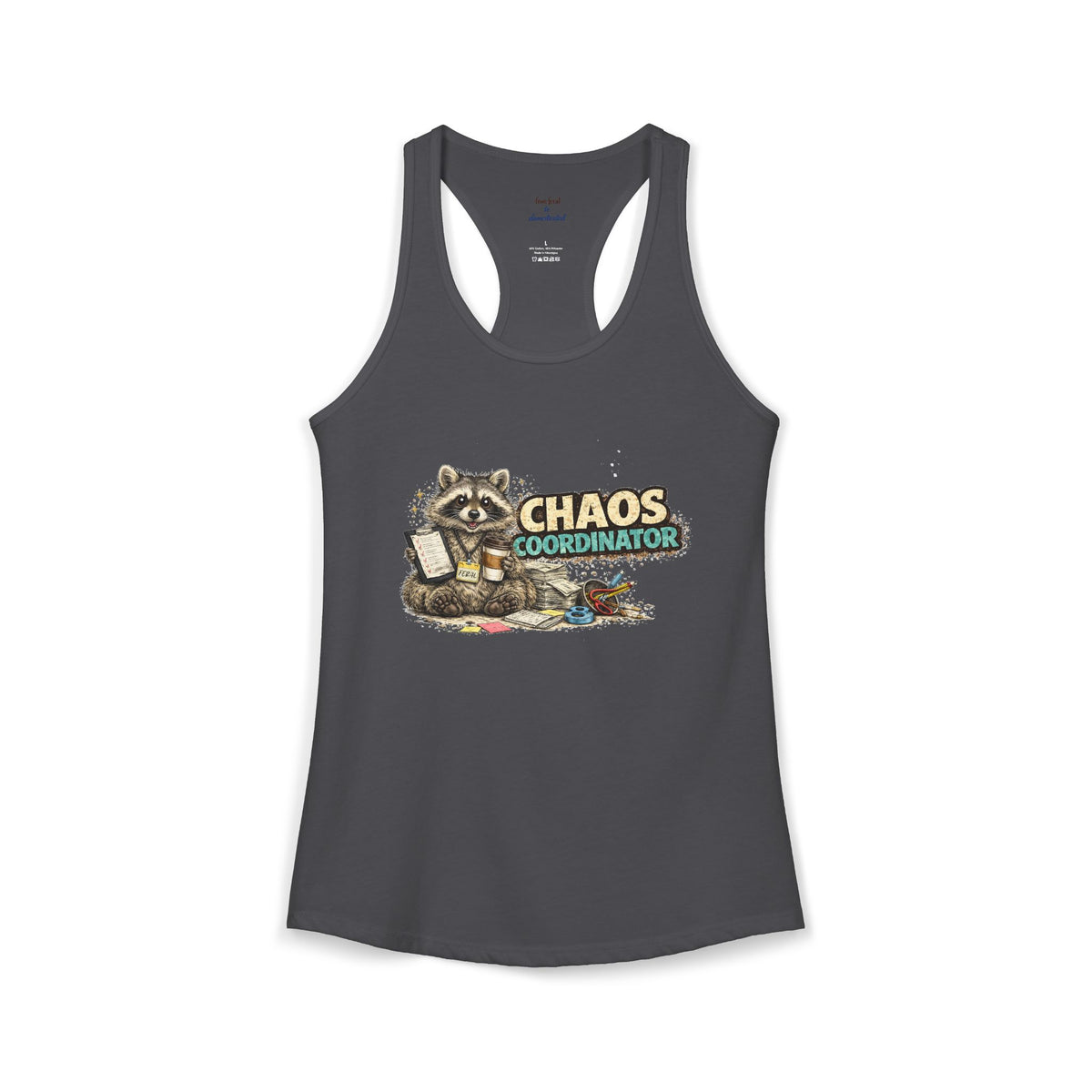 Chaos Coordinator Racerback Tank