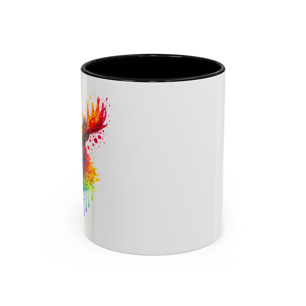 Watercolor Moose Coffee Mug  (11/15oz)