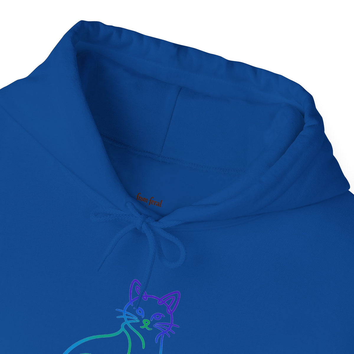 Northern Lights Cat Hooded Sweatshirt