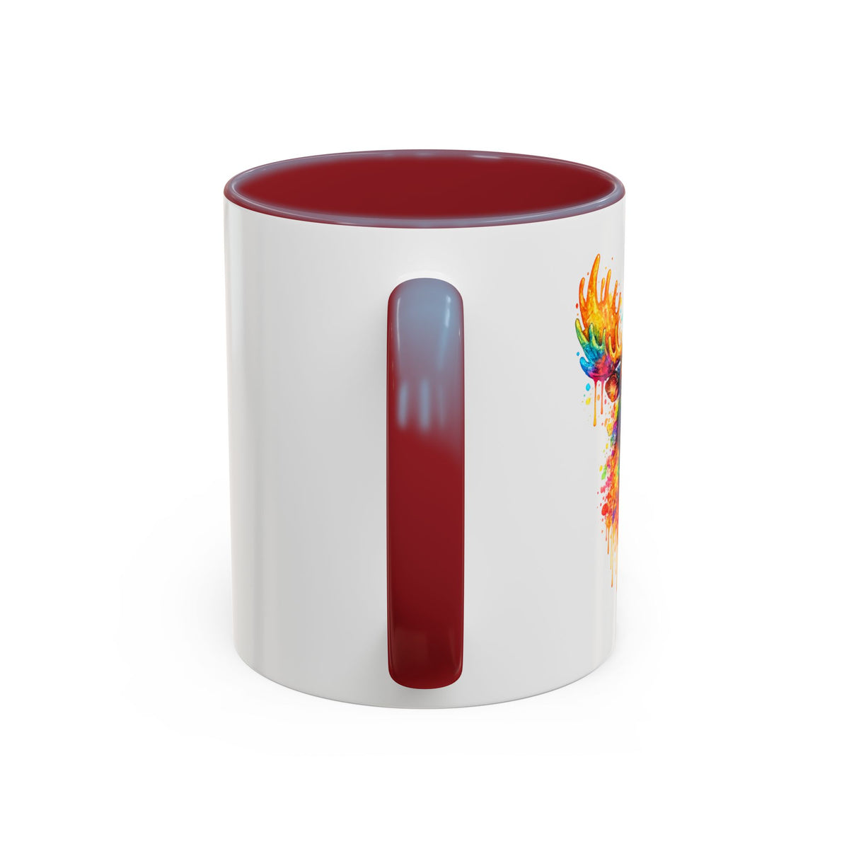 Watercolor Moose Coffee Mug  (11/15oz)