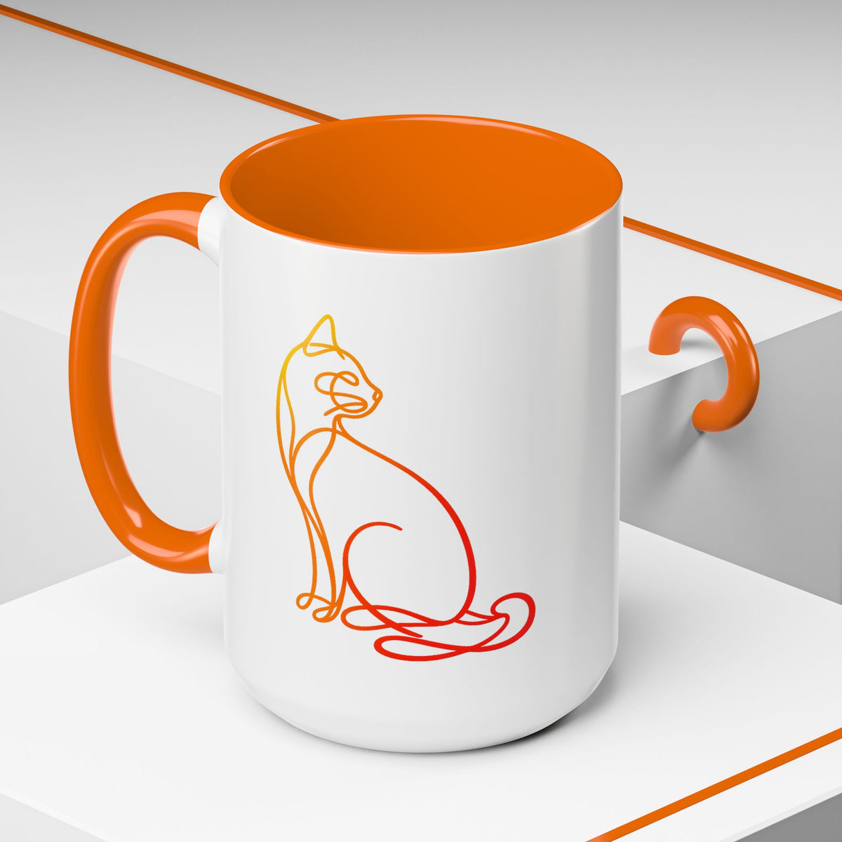 Sunrise Cat Coffee Mug  (11/15oz)