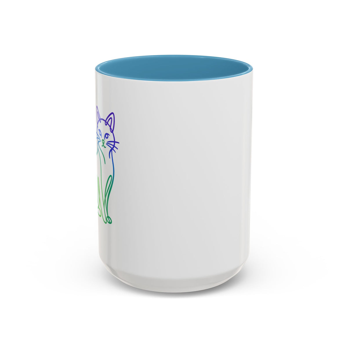 Northern Lights Cat Coffee Mug  (11/15oz)