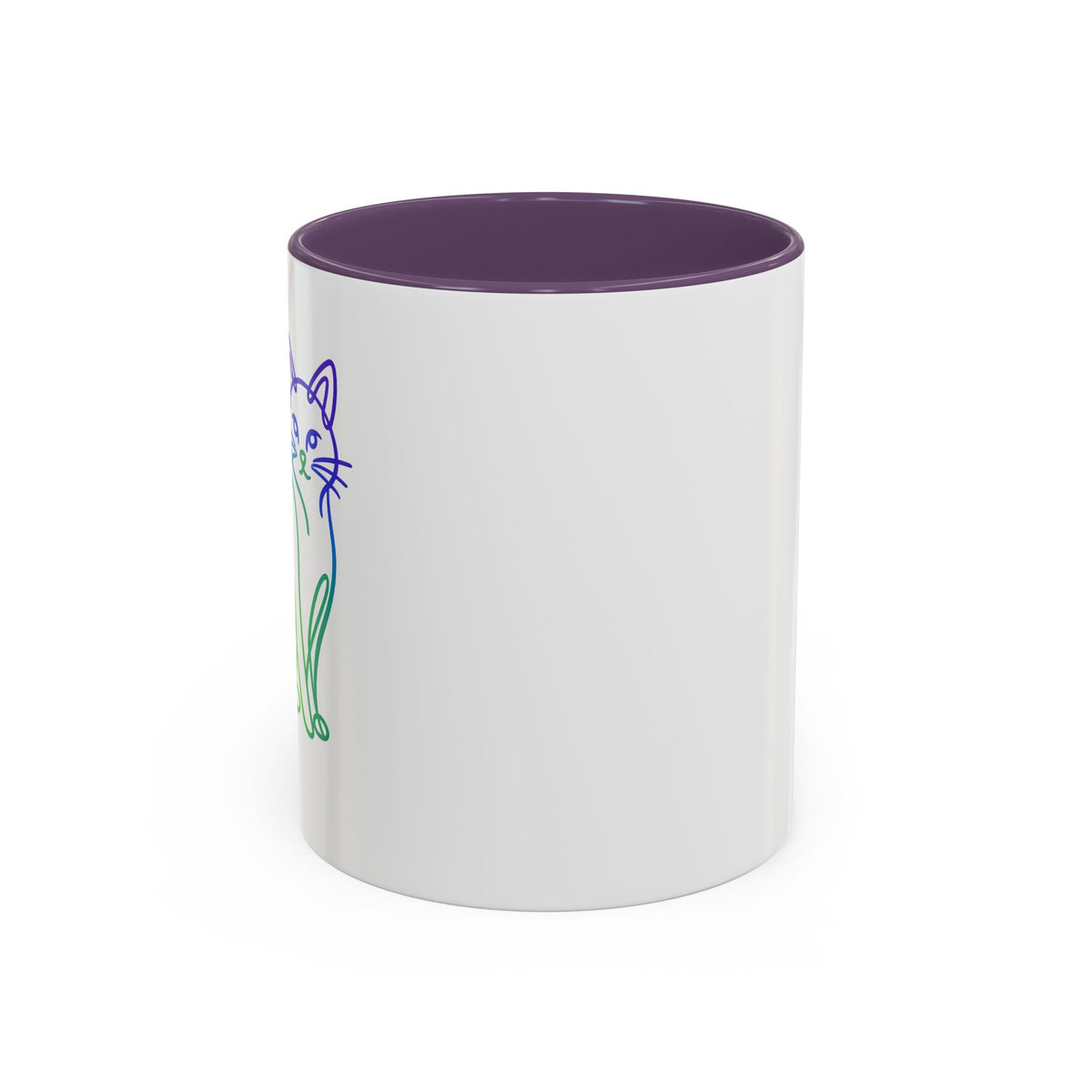 Northern Lights Cat Coffee Mug  (11/15oz)