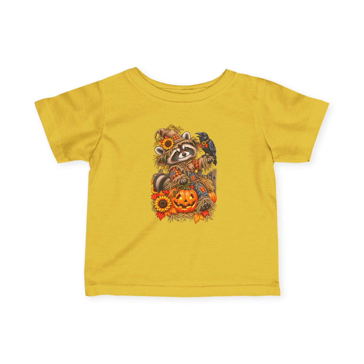 Scarecrow Raccoon Infant Tee