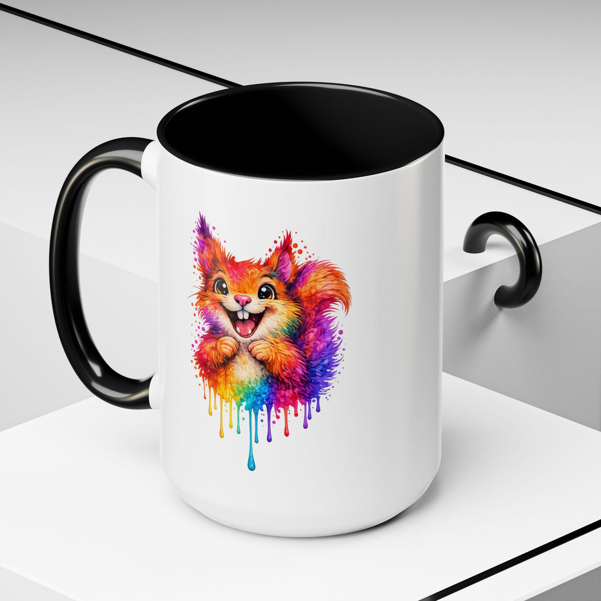 Watercolor Squirrel Coffee Mug  (11/15oz)
