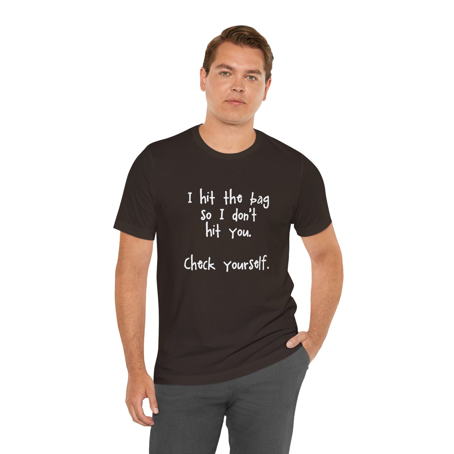"Check Yourself" Kickboxing Tee
