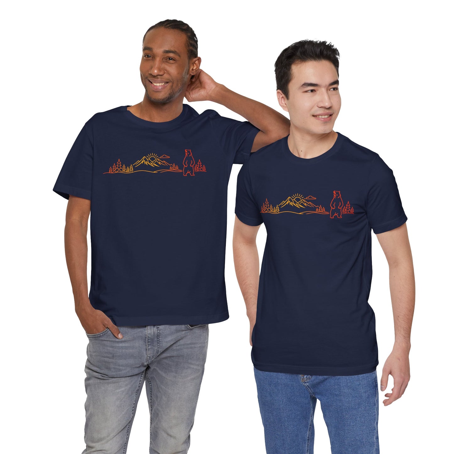 Standing Bear Mountain Scene Tee
