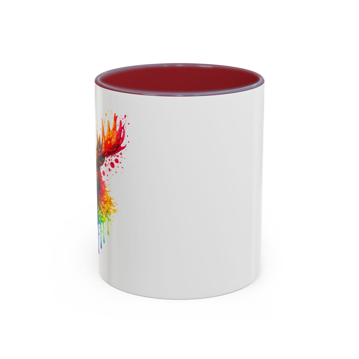 Watercolor Moose Coffee Mug  (11/15oz)