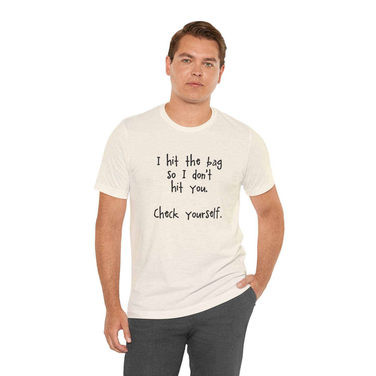 "Check Yourself" Kickboxing Tee