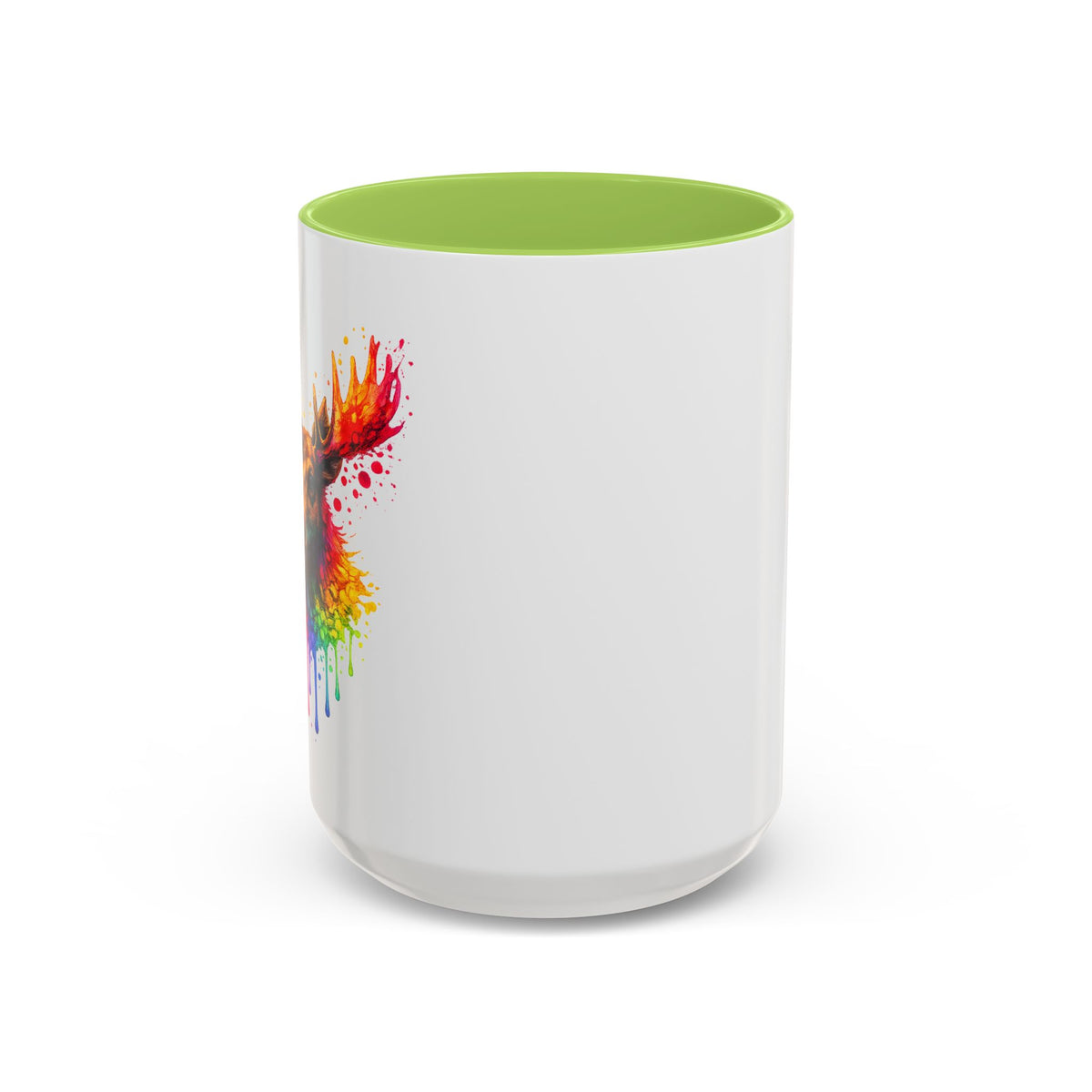 Watercolor Moose Coffee Mug  (11/15oz)