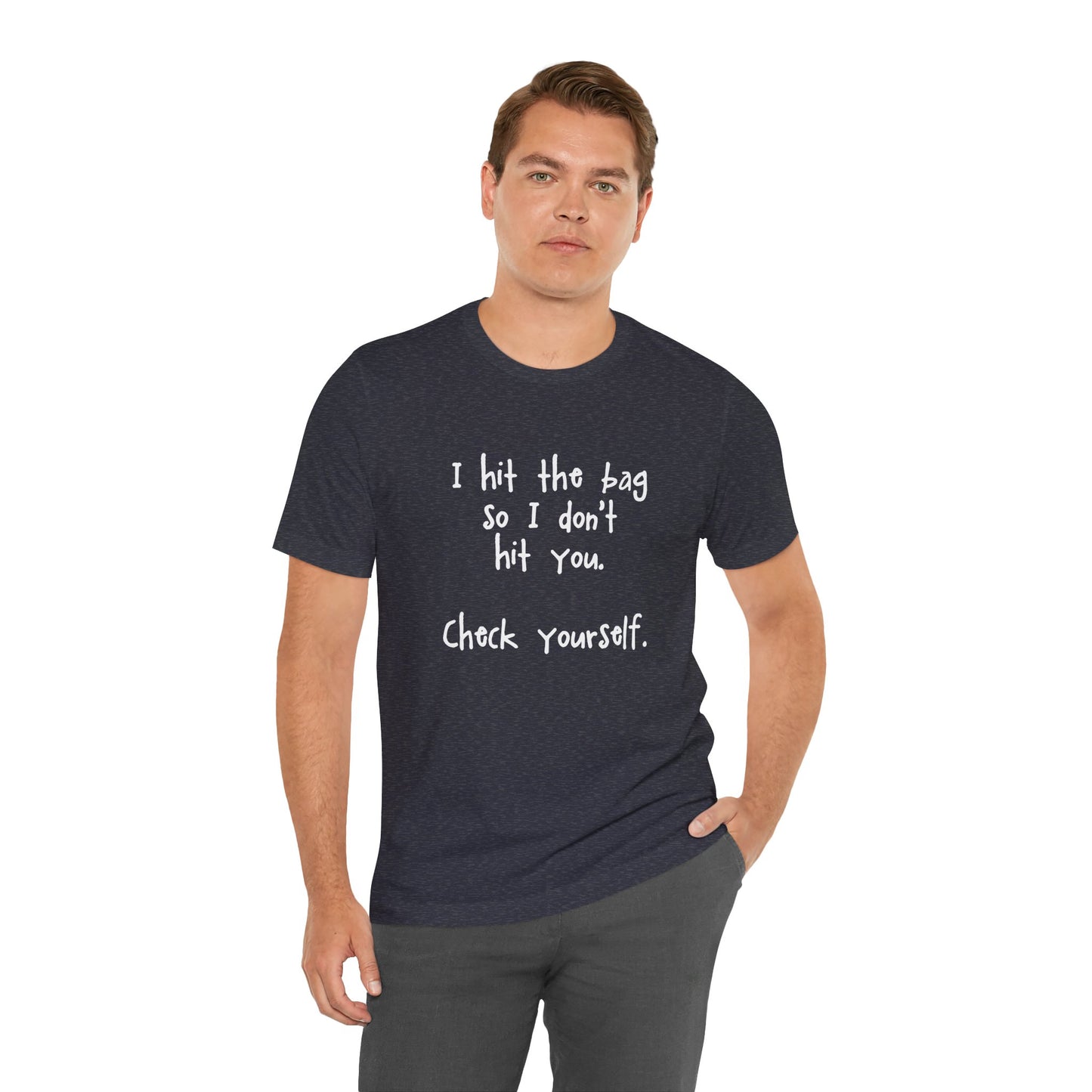"Check Yourself" Kickboxing Tee