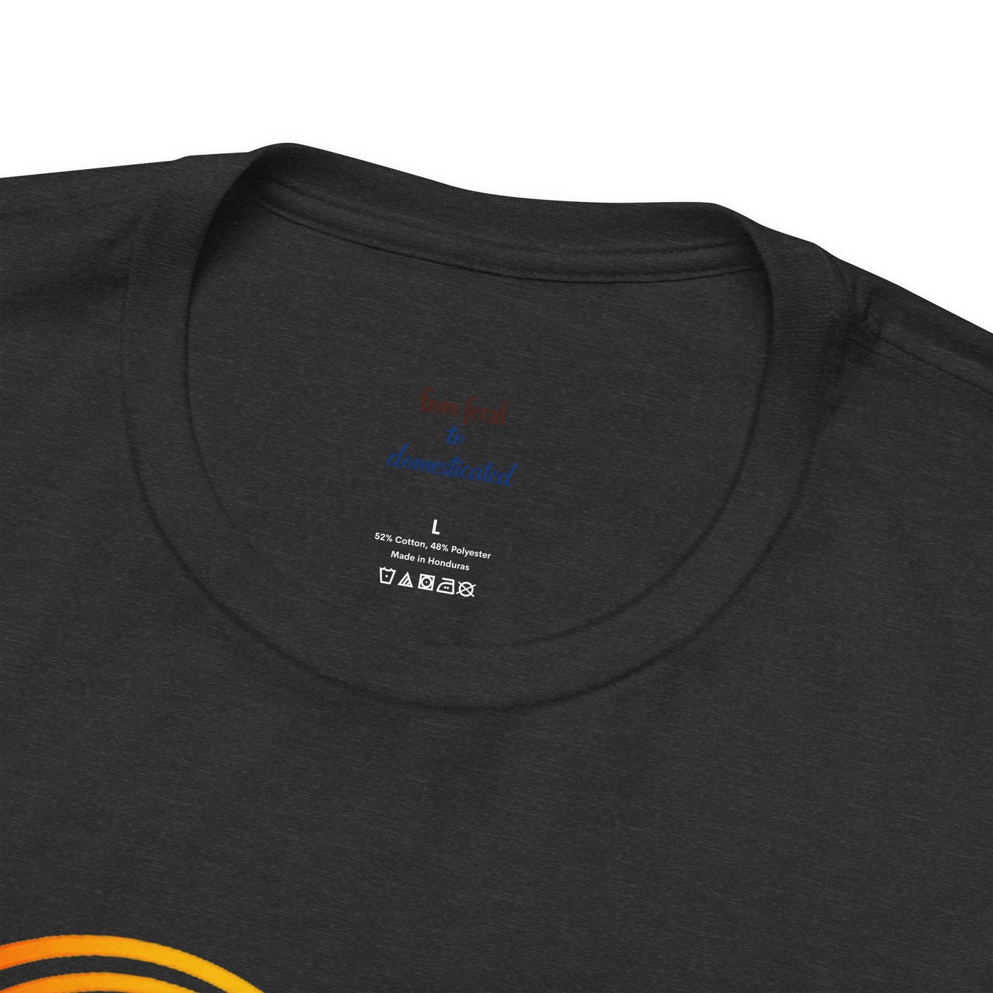 Heart/Paw Colorful Line-Work T-Shirt